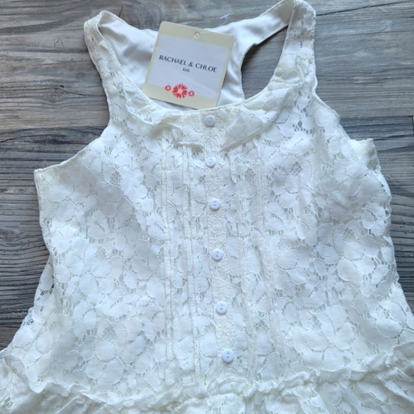 Lace Ruffle Dress - Picture 2 of 3